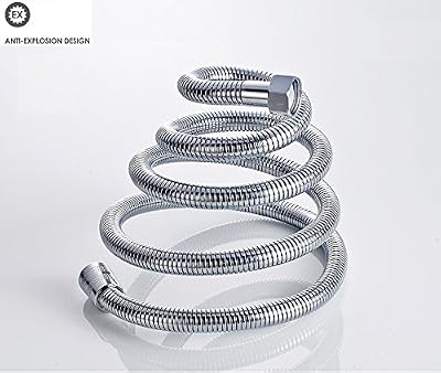 UCA Flexo Relexaflex – Flexible de douche en acier inoxydable chromé, argenté