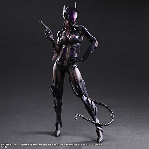 Square Enix Dc Comics Play Arts Kai Catwoman Action Figure Tetsuya Nomura