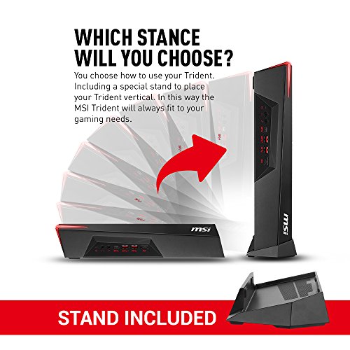 MSI Trident 3 VR7RC-032DE Gaming-PC (Intel Core i5-7400, Nvidia GeForce GTX1060 3GB, 8GB DDR4, 128GB SSD, Windows 10 Home) schwarz - 24
