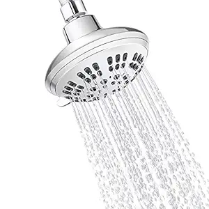 ALTON SHR20705 ABS 6-Setting Rain & Massage Flow Overhead Shower/Swivel Joint (Chrome)