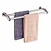 Produktbild Lyt-223 Handtuchhalter Doppel Handtuchstange Stange Edelstahl Wand Badezimmer Balkon Küche Regal Handtuch Halterung Handtuch Hängen (Größe : 50 cm)
