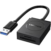 Ugreen USB 3.0 TF SD Kart Okuyucu, Siyah