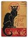 Produktbild RABEAN Chat Noir Zinnwand Zeichen Eisen Malerei Metall Plaque Dekoration Retro Kunsthandwerk Hängen Kunstwerk Poster Für Bar Cafe Haus Store