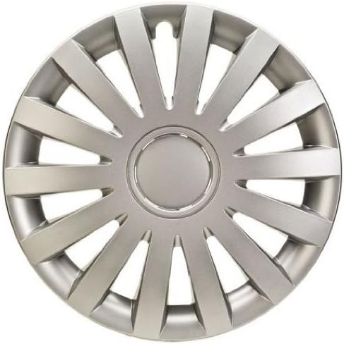 4 Wheel Trims Type Tea Silver For Seat 17 Inch Steel Rims
