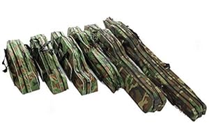 KANANA Angeltasche Rutentasche Rutenfutteral Angelkoffer Anglertasche Tasche (2fach)