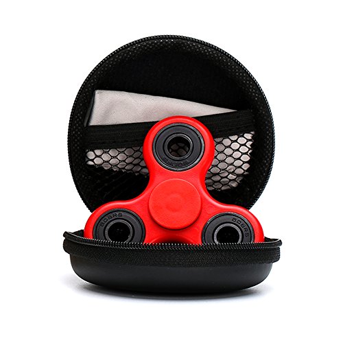 U-miss Tri Fidget Hand Spinner/Ultra Fast Bearings/Great Toy Gift(Red) U-miss Tri Fidget Hand Spinner/Ultra Fast Bearings/Great Toy Gift(Red)