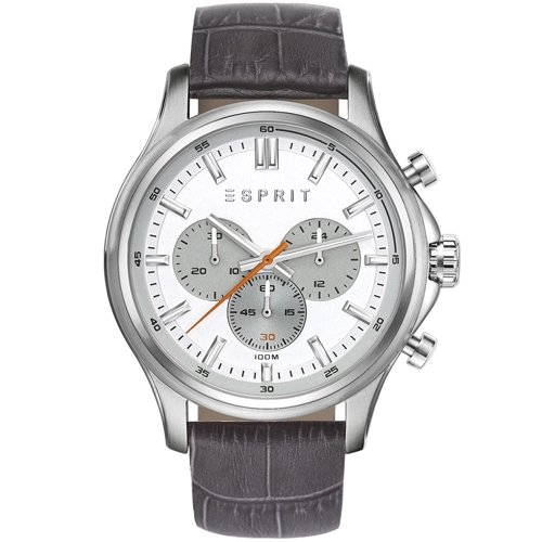 Esprit Herrenuhr ES108251001 LEDER grau DATUM Chrono UVP:145- 8610 Esprit Herrenuhr ES108251001 LEDER grau DATUM Chrono UVP:145- 8610