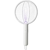 Coofbe Foldable Rechargeable 12000maH 300V 5 Layer Uv Light Electric Mosquito Killer Racket Fly Killer Anti-Sine