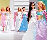 Includes: 1 Gown, 1 Dress, Veil & 2 Pairs of Shoes. Damen Fit Most Barbie & 11,5 Fashion Dolls; Dolls Not Included. See more Details & Information Below in Product Beschreibung.