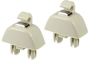 X AUTOHAUX 2uds Sol Visera Soporte Clip Retenedor 4F0857561 6R0857561Y20 Beige