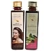 HEAVY DISCOUNT!! Khadi Mauri Maha Bhringraj Hair Oil & Natural Satreetha Shampoo Combo Pack of 2 Ayurvedic Herbal 250 ml each RS.349.00