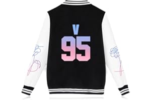 Dolpind BTS Love Yourself Baseball Jacke Bangtan Boys Merchandise Jimin Jungkook Hoodie