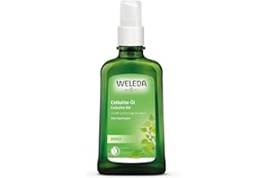 WELEDA Organic Birch Cellulite Oil 100 ml - Firming Natural Cosmetics Body Oil for New Elasticity and Smooth Skin Dermatologically Confirmed and with a Pleasant Fragrance