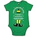 Batch1 Code Of Elves Novelty Christmas Buddy The Elf Xmas Short Sleeve Babygrow (3-6 Months, Green)