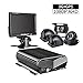 Produktbild GISION 4CH 3G + GPS HDD 1080P LKW DVR Kit, HD 2TB Zyklus Aufnahme, Remote Monitor GPS Track mit 4pcs 2.0MP Kameras und 1pcs 7 Zoll Monitor für Fahrzeug