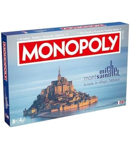 MONOPOLY Marseille - Jeu de société - WINNING MOVES - 2 à 6 joueurs