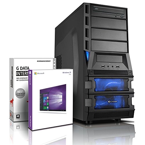 Ultra 8-Kern SSD DirectX 12 Gaming-PC Computer FX 8320E 8x4.00 GHz Turbo - GeForce GTX960 4GB DDR5 - 16GB DDR3 - 250GB SSD - Windows10 Prof - DVD±RW - USB 3.0 #5002