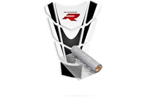 FOOQS Tankpad für BM.W S 1000 R 2014-2016 (Schwarz/Weiß)