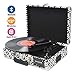 Produktbild DIGITNOW! Plattenspieler Turntable Vinyl Plattenspieler Koffer Vintage Retro Stereo Lautsprecher , BluetoothFunktion /Unterstützung USB SD-Karte / 3 Geschwindigkeiten / AM&FM Radio / Aux In / RCA
