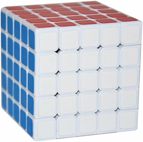 LSMY Feng 5x5x5 Puzzle Cube Toy White