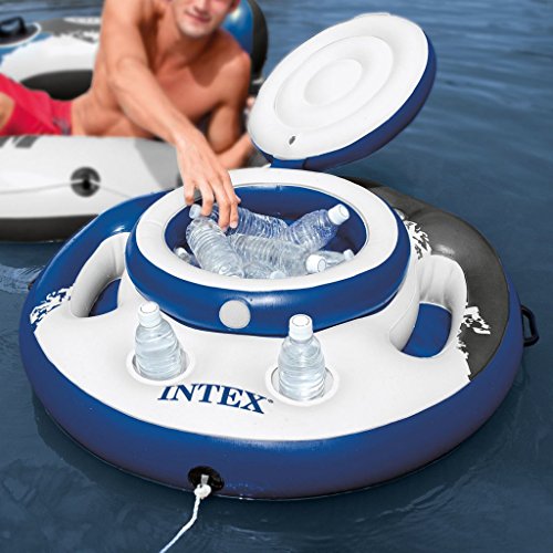 vidaXL Intex 56822NP Megakühler Getränkekühler Poolbar Pool Getränkehalter aufblasbar - 3