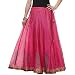 NIKA Chanderi Art Silk Hand Block Printed Long Skirt RS.1424.00