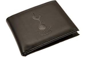 ‎TOTTENHAM HOTSPUR Football Tottenham Hotspurs Fußballverein offizielle Leder Geldbörse RFID Schutz Team Wappen Abzeichen