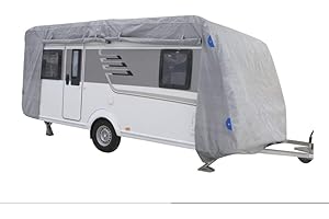 STUSSYDUNK Housse de protection en matériau de qualité supérieure pour caravane taille M – 550 x 250 x 220 cm