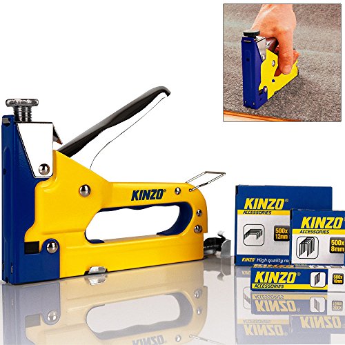 Kinzo 3in1 Hand Tacker und Heftgerät Set - 2