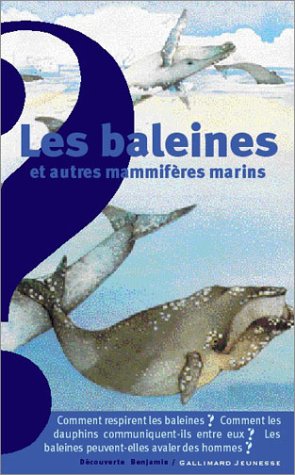 couverture de : Les baleines et autres mammifères marins