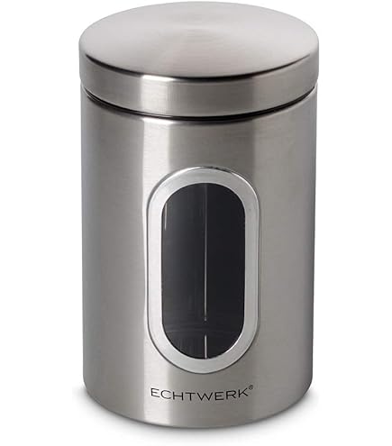 Geurbestendige container, aluminium voorraadpot, draagbare kleine vacuüm mini metalen verzegelde pot voor koffie en thee, suiker, granen, snacks, koffie, 140 ml, 55 x 92 mm (zilver