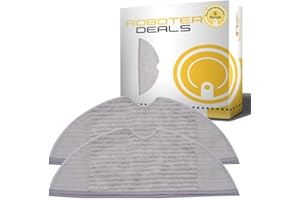 HROBOTIC ACCESSOIRES Cuscinetti in microfibra per aspirapolvere Xiaomi Mi Robot Vacuum Mop 2 Pro + (Mijia 1T)