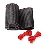 Lieferungumfang: 1 x Lenkradbezug, Nadel, Faden.