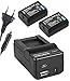 Produktbild 4in1-SET für die Sony Alpha 5000 / 6000 / 6300 / Alpha 7R II und 7S II --- 2 PREMIUM Akkus für Sony NP-FW50 (1030mAh) + 4in1 Ladegerät (u.a. mit USB / micro-USB und Kfz/Auto) inkl. PATONA Displaypad