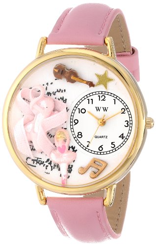 Whimsical Watches G-0510003 - Reloj analógico de Cuarzo Unisex, Correa de Cuero