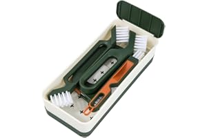 siismi 7 w 1 szczotka do czyszczenia fug, szczotka do głębokiego czyszczenia pryszniców, podłóg, łazienki i kuchni (zielona)