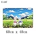 Produktbild KIJNF Mausmatte 60X40Cm   Anime Große Mauspad Game Gamer Gaming Mousepad, R