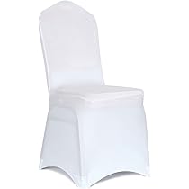 Obstal Dining Chair Covers For Living Room Universal Stretch Chair Slipcovers Protector For Wedding Banquet And Party 10pcs White Chair Cover White10 Buy Online At Best Price In Uae Amazon Ae
