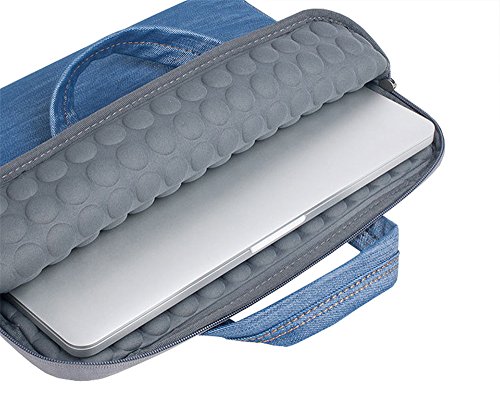Alliswell Laptophülle Hülle Tasche Sleeve Schutzhülle für Laptop / MacBook Air / MacBook Pro / Notebook-Computer (11-11,6 Zoll, lila) - 5