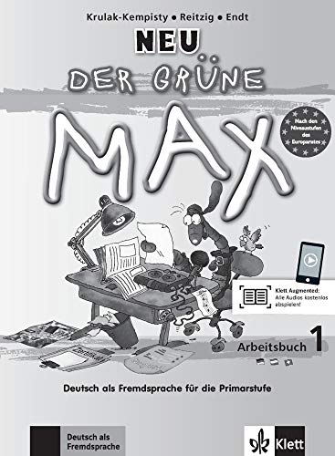 Der grüne max 1 neu, libro de ejercicios + cd: Arbeitsbuch 1 + AudioCD: Vol 1