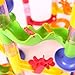 Beby Mega Marble Race Run Construction Set includes 44 Building Blocks & 30 Custom Balls(74pieces)