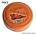 INSTANT GOLECHA MAROON MEHANDI TUBE TEMPORARY BODY ART WITH free 10ML ALMOND COLD CREAM (5 Tubes)