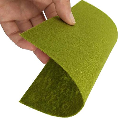 48Pcs Filzstoff Farbig Bastelfilz Steif Vliesstoff DIY Handwerk Projekte Patchwork Stoffe Filz Paket zum Nähen 20cm X 20cm X 1mm - 4