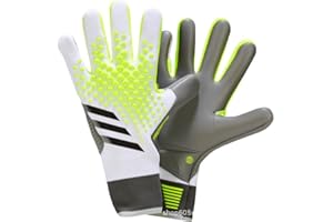 GJPWAKWM Guantes de portero de fútbol, guantes de entrenamiento de portero, agarre fuerte, antideslizantes y transpirables, para adultos y niños, talla 6, color negro