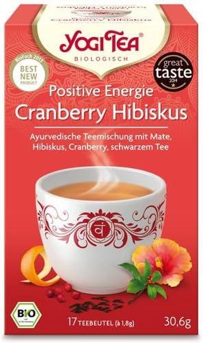 Yogi Tea Yogi Tea Positive Energie Cranberry Hibiskus