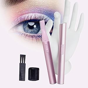 Vinmax Electric Eyebrow Shaper Shaver Brow Razor Portable Bikini Line Hair Trimmer Face Lady Body Remover Razors Brows… - Image 6