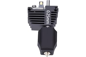 Fafeicy Härdat Stål Hotend Kit 0,25 Mm Munstycke | Härdat Stål Hotend Kit 0,25 Mm Munstycke för Creator 5 Pro 3D-skrivare, Ul
