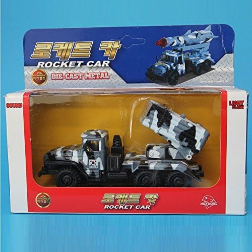 Mica CT-966 Korea Rocket Car SOUND DIECAST METAL 3y+