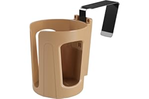 LITTLEMOLE Large Car Door Cup Holder, Vehicle Armrest Cup Holder for Almost Any Size Bottle Or Can