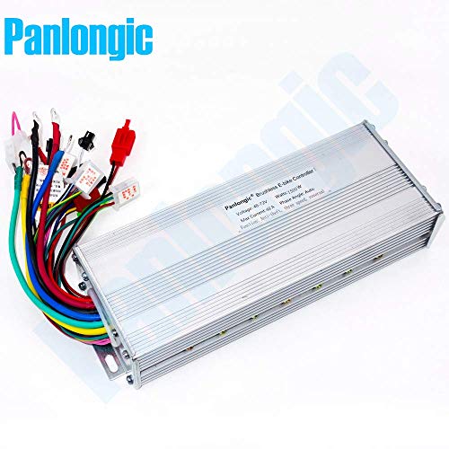 Strumento AiCheaX - Panlongic 48-72V 1500W Bicicletta elettrica E-Bike Scooter Hub Motore DC Brushless DC BLDC Motor Controller 18 MOFSET